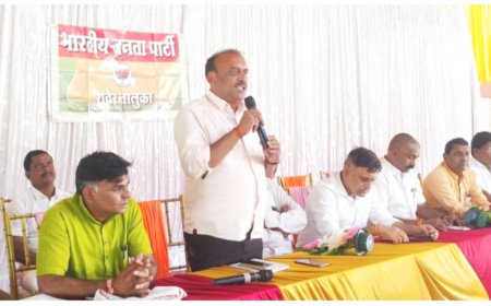 रावेर भाजपा तालुकाध्यक्ष पदाच्या निवडीसाठी नऊ इच्छुकांच्या मुलाखती