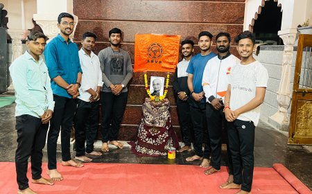 अखिल भारतीय विद्यार्थी परिषद रावेर शाखेच्या वतीने लोहपुरुष सरदार वल्लभभाई पटेल यांची जयंती साजरी