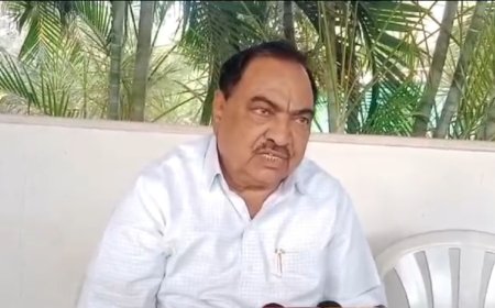 जळगाव जिल्ह्यातील पोलीस अकार्यक्षम,अवैध धंद्यावाल्यांना पोलिसांचेच अभय, आमदार एकनाथराव खडसे