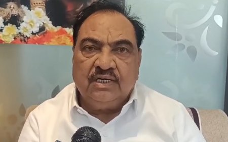 सरकार वारंवार आरक्षणाबाबत फक्त आश्वासन देत आहे, माजी मंत्री एकनाथराव खडसे