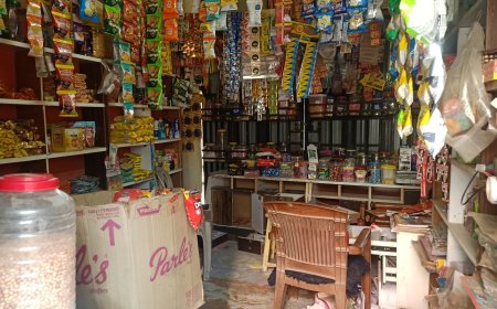 रावेर विद्यानगर मध्ये चोरांचा किराणा दुकानावर डल्ला,