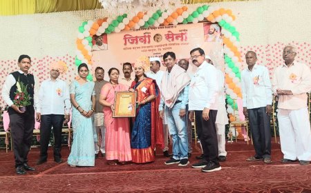 रावेर तालुका अखिल भारतीय जीवा सेने तर्फे विद्यार्थी गुणगौरव सोहळा संपन्न