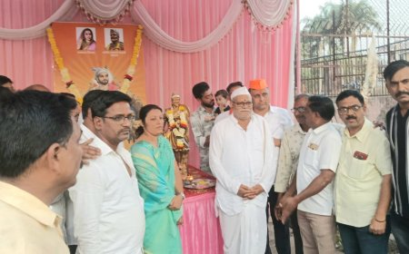 विवरे येथे उत्सव रयतेच्या राजाचा शिव जन्मोत्सव सोहळा  मोठ्या थाटामाटात साजरा